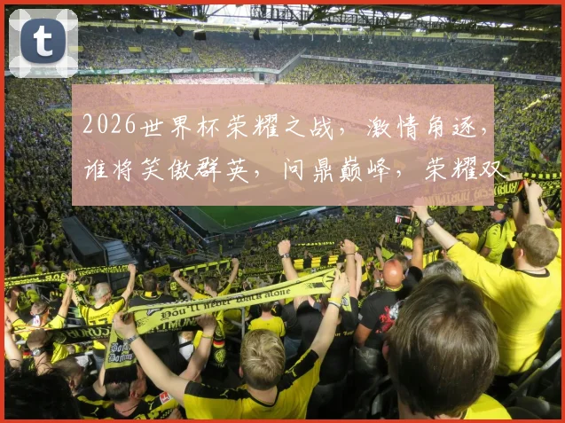 2026世界杯荣耀之战，激情角逐，谁将笑傲群英，问鼎巅峰，荣耀双冠